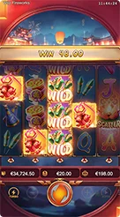 Wild Fireworks · Panduan Mekanisme Fitur dan Gulungan Wild Fireworks
